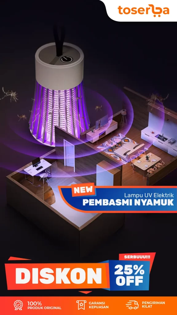 toserba lampu uv pembasmi nyamuk