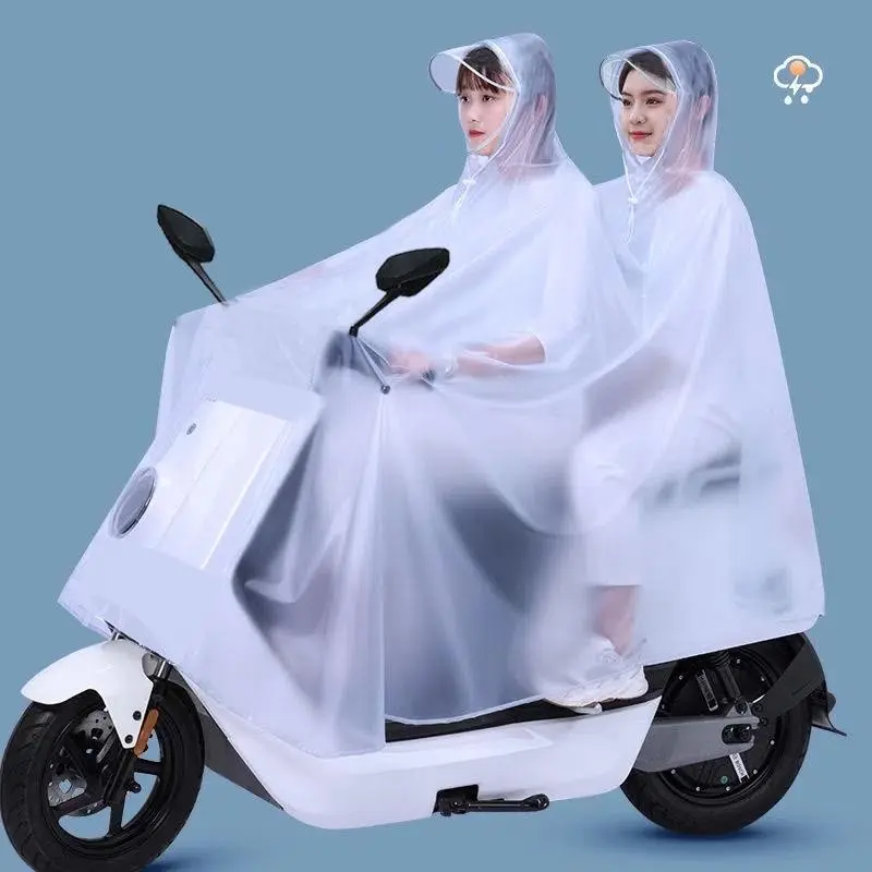 jas hujan motor dua kepala